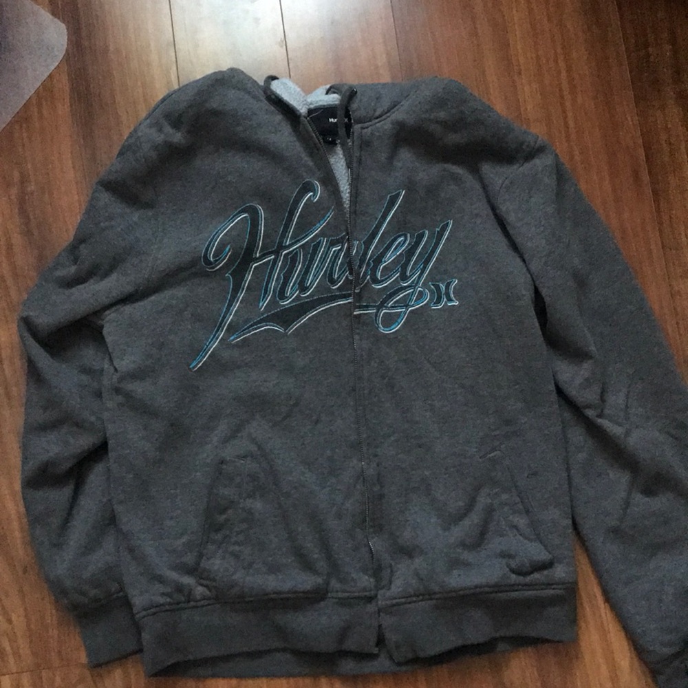 Hoodie zip up sweatshirt
